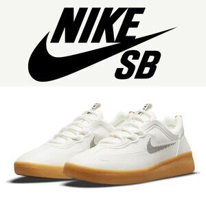 Nike SB Nyjah Free 2.0 'Summit White/Black' - Size 5.5